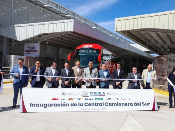 ¡Un nuevo hito en la movilidad regional! Inaugurada la Nueva Central Camionera del Sur por el gobernador Sergio Salomón