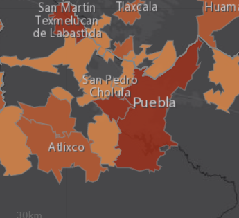 Puebla rezagado en actualización de Atlas de Riesgos