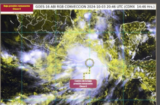 Generará fenómeno “Once-E” fuertes lluvias en Puebla