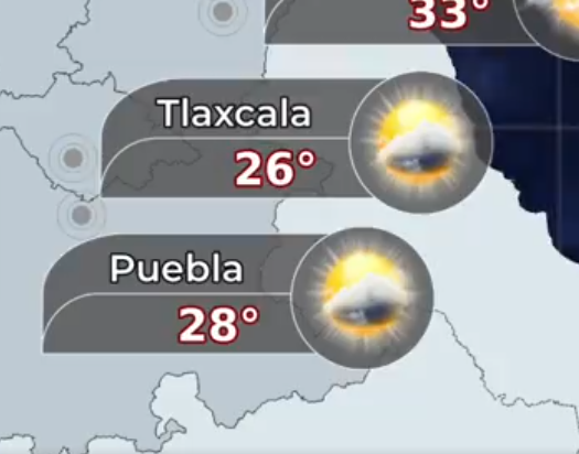 Ambiente caluroso este lunes y calidad regular de aire