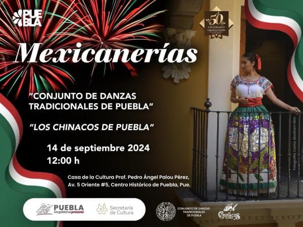 Programa gobierno de Puebla actividades artísticas por fiestas patrias