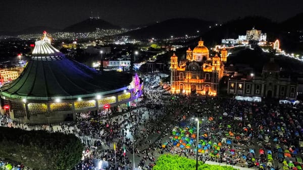 Ciudad de México registra una afluencia récord de 12 millones de peregrinos a la Basílica de Guadalupe